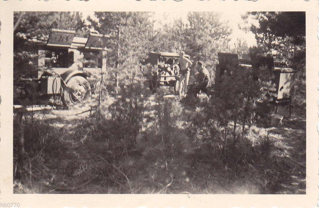 Wehrmacht- Anhänger Generatoren