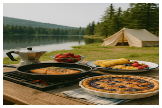  - PLAISIRS GOURMANDS EN NATURE    -