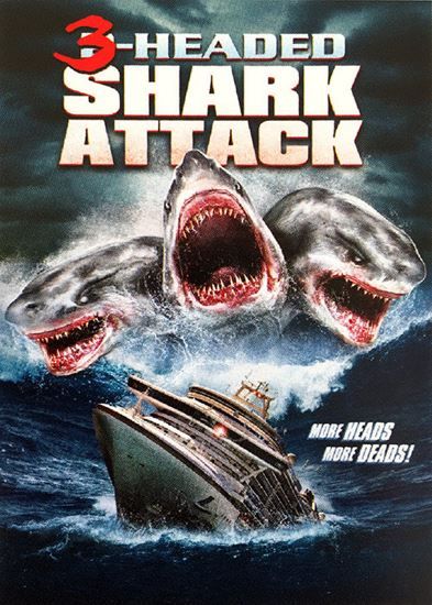 3 Headed Shark Attack (2015) 720p | 480p BluRay Dual Audio [Hindi + English] x264 AAC