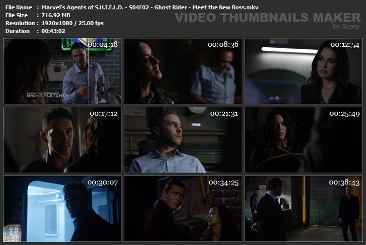 Marvel s Agents of S H I E L D S04E02 Ghost Rider Meet the New Boss mkv