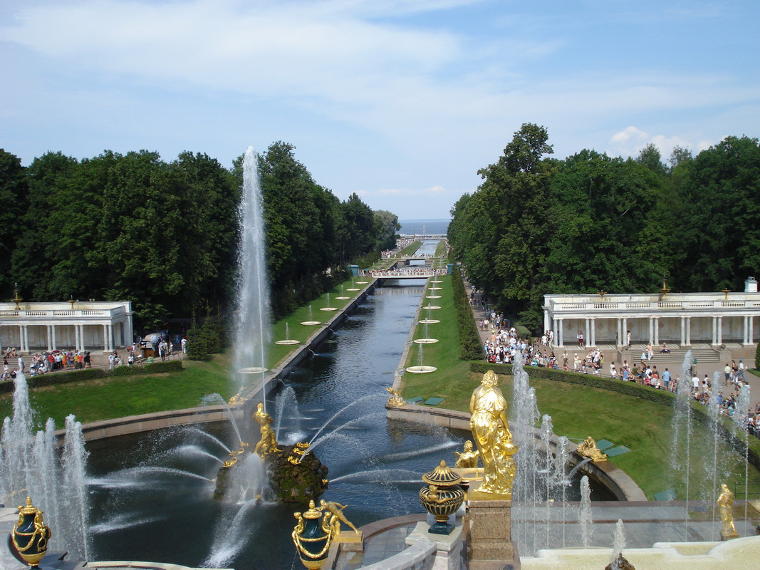 Нижний парк Петергоф