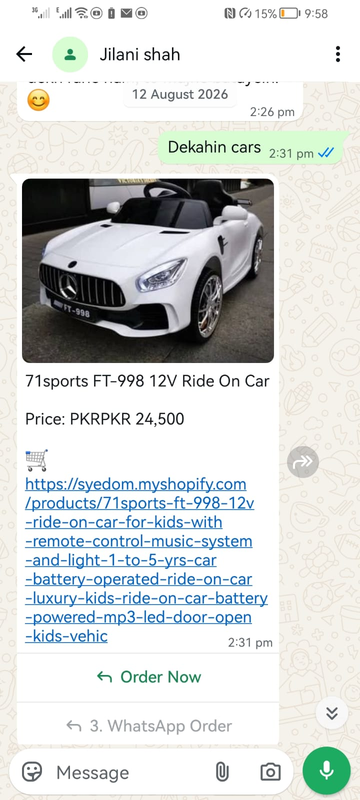 WhatsApp AI Business Agent screenshot 4