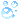 A pixel art gif of three bubbles spinning clockwise
