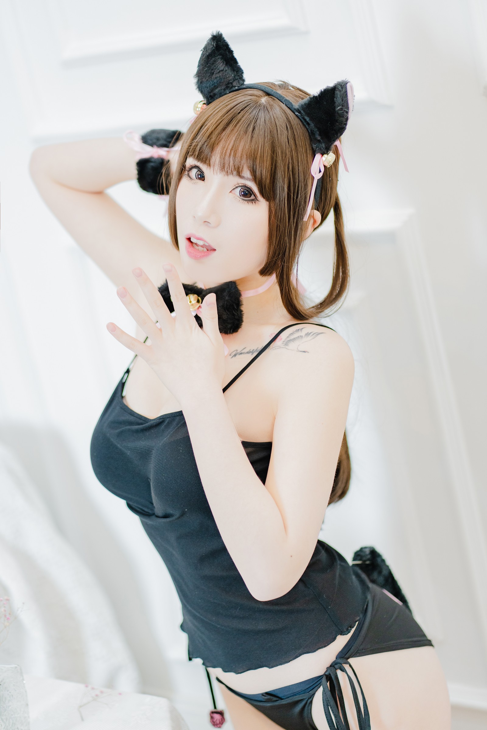 羊大真人 – 猫娘 Cosplay 高清写真集（20P-175MB）经典萌系主题插图7