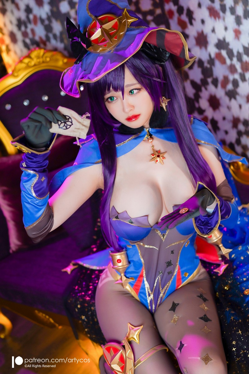 Arty亚缇 Mona Cosplay (Genshin Impact)【30P｜157.5MB】插图