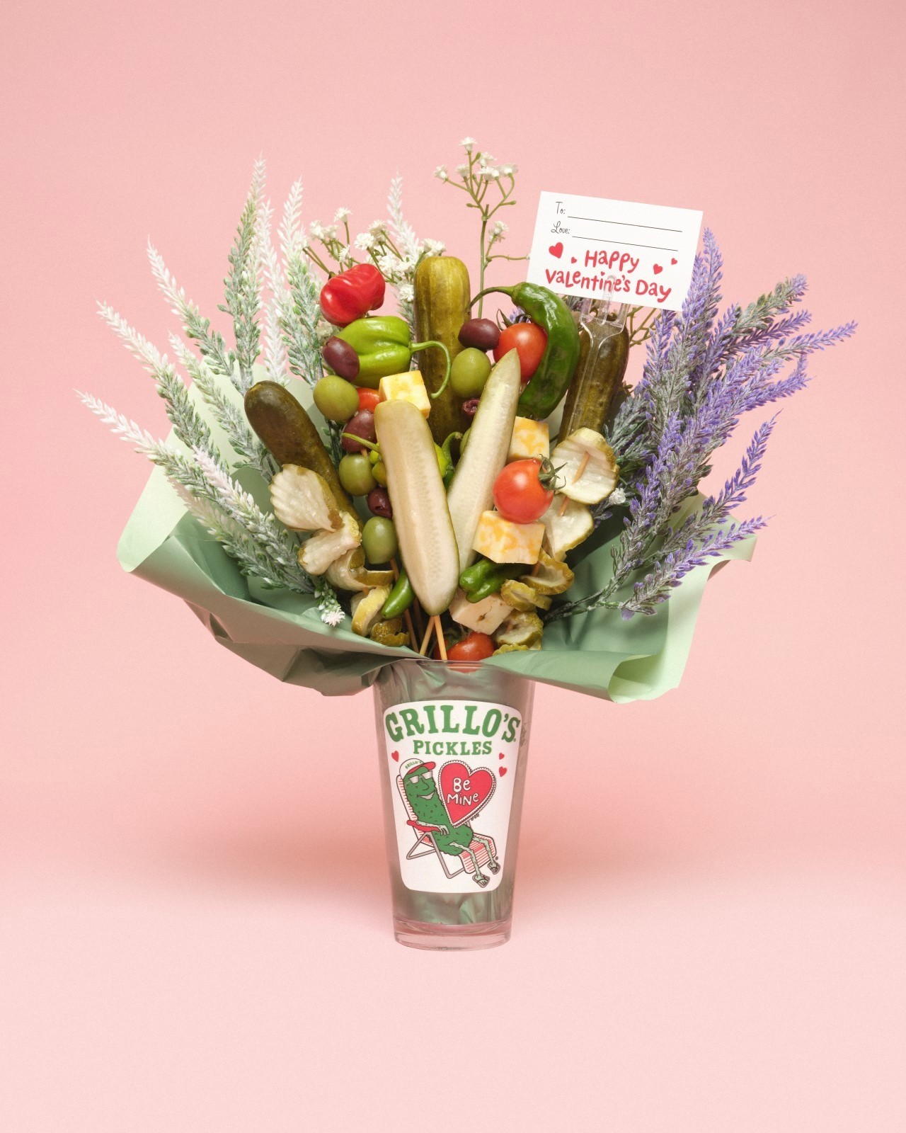 Grillo's Pickle Bouquet Valentine's Day 2026