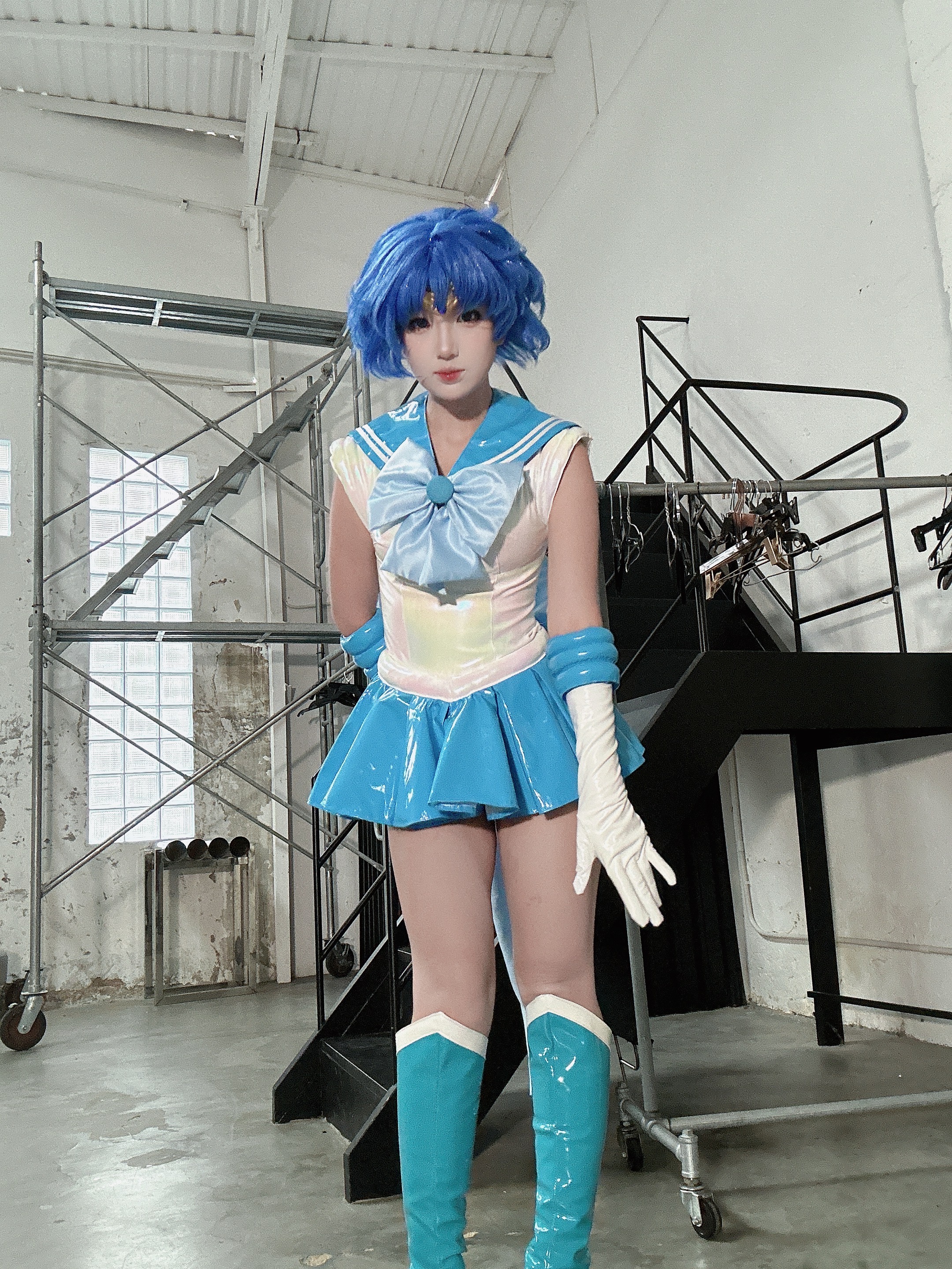 Puy Puy – Sailor Mercury 水手水星 Cosplay 写真（288P+10V-2.26GB）美少女战士插图1