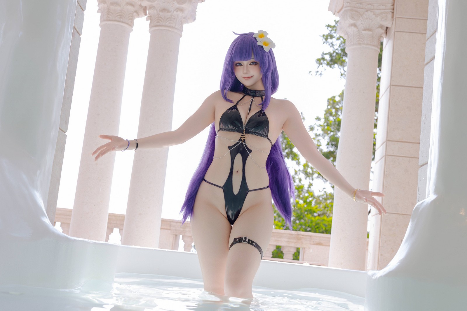 屿鱼 Yuyu Mogador 水着 Cosplay 写真图集（81P｜240MB）插图2