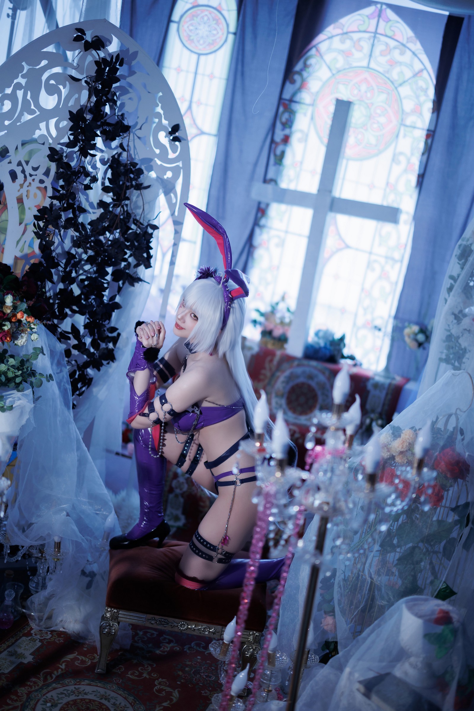 Cien恩恩 黑贞兔女郎泳装 Cosplay 写真合集（30P｜136MB）插图4