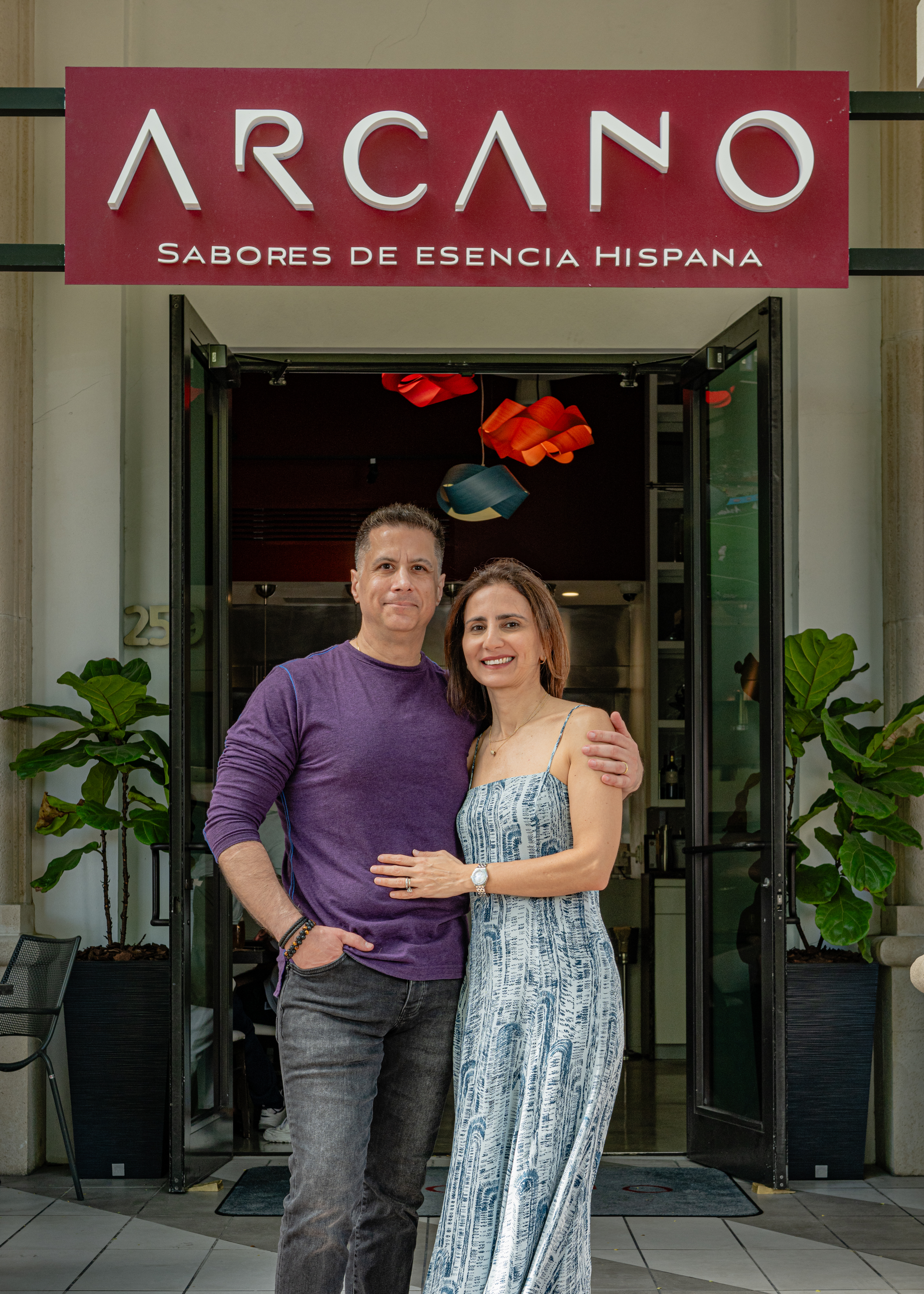 Juan Diego and Nicole Canahauti