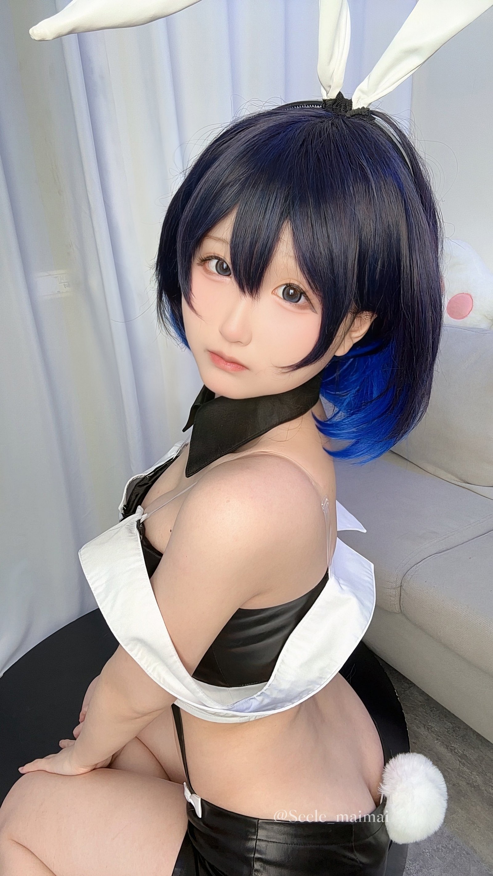 Seele麦麦兔女郎希儿 Cosplay 写真集｜崩坏3高质量高清图包（83P-147.3M）插图6