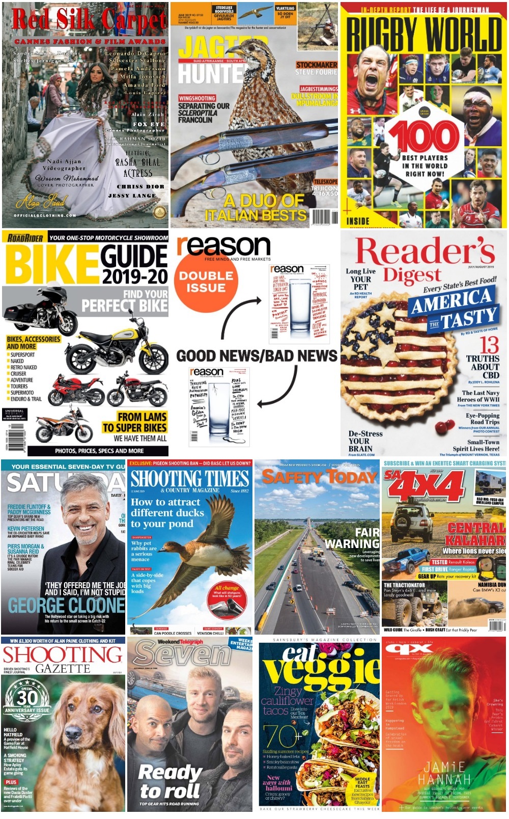50 Assorted Magazines - June 30 2019 50 Assorted Magazines - June 30 2019