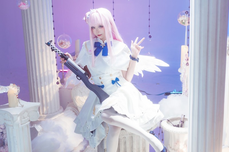 艾西Aiwest 碧蓝档案圣园未花Cosplay写真图集 高清美图合集 40P (415.8M)插图4