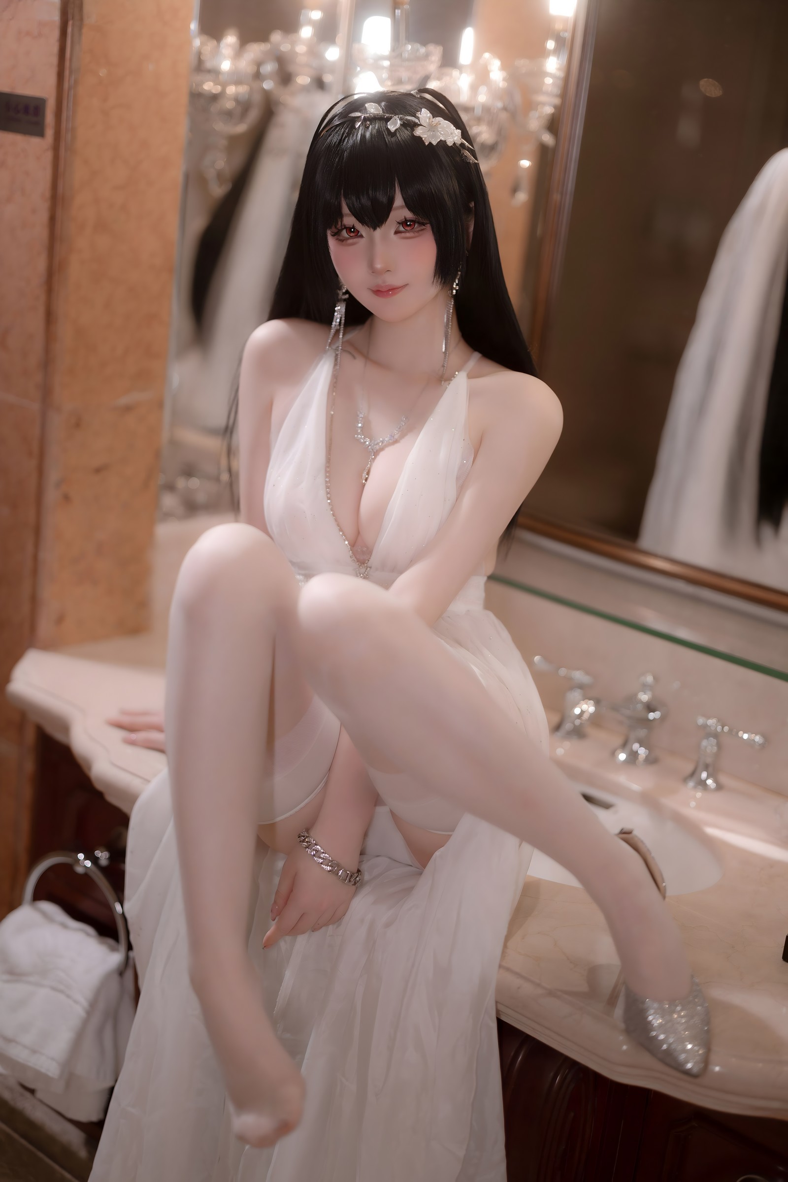 屿鱼 Yuyu 碧蓝航线 大凤 誓约 Cosplay 写真集（50P｜389MB）插图4