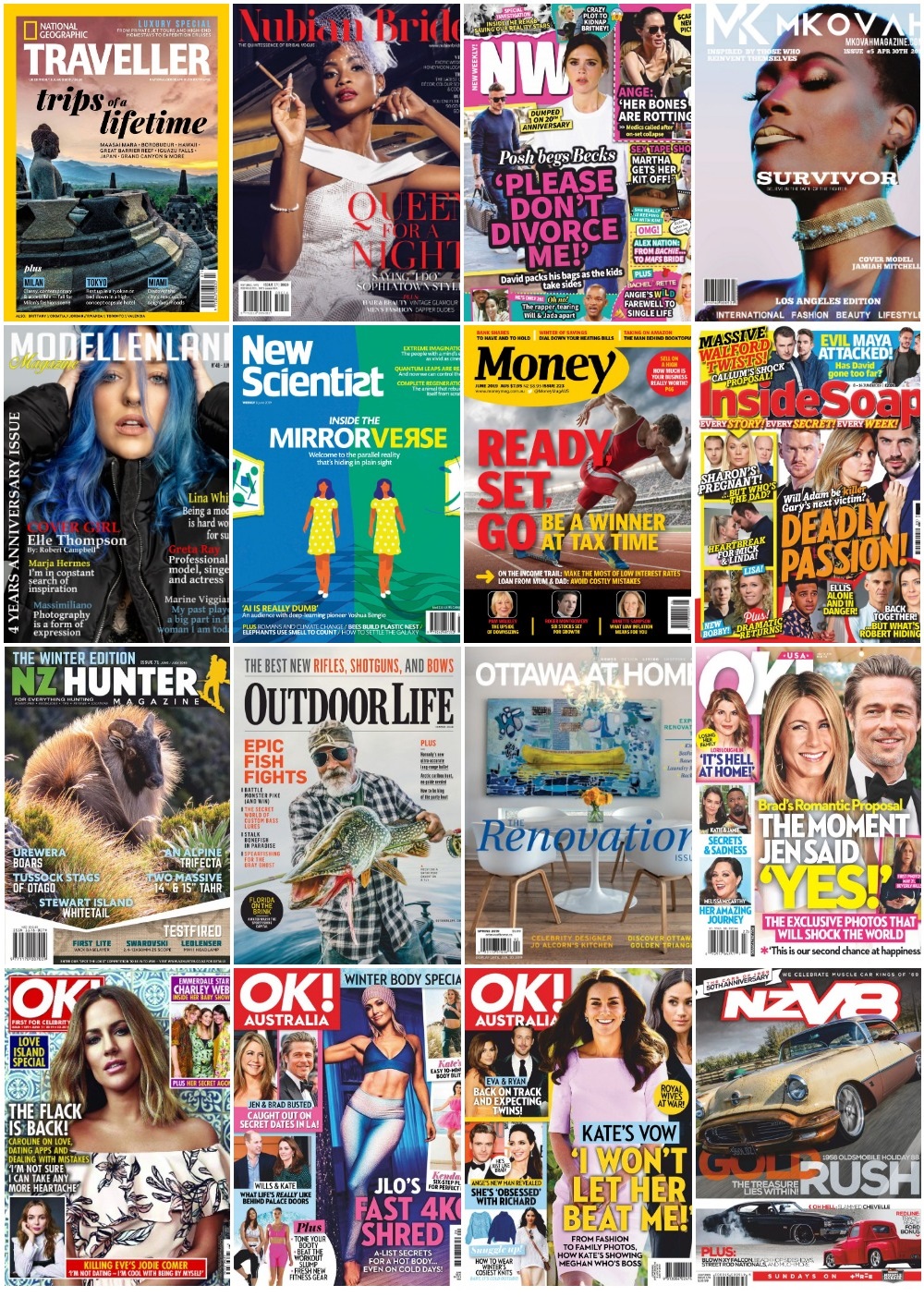 40 Assorted Magazines - June 16 2019