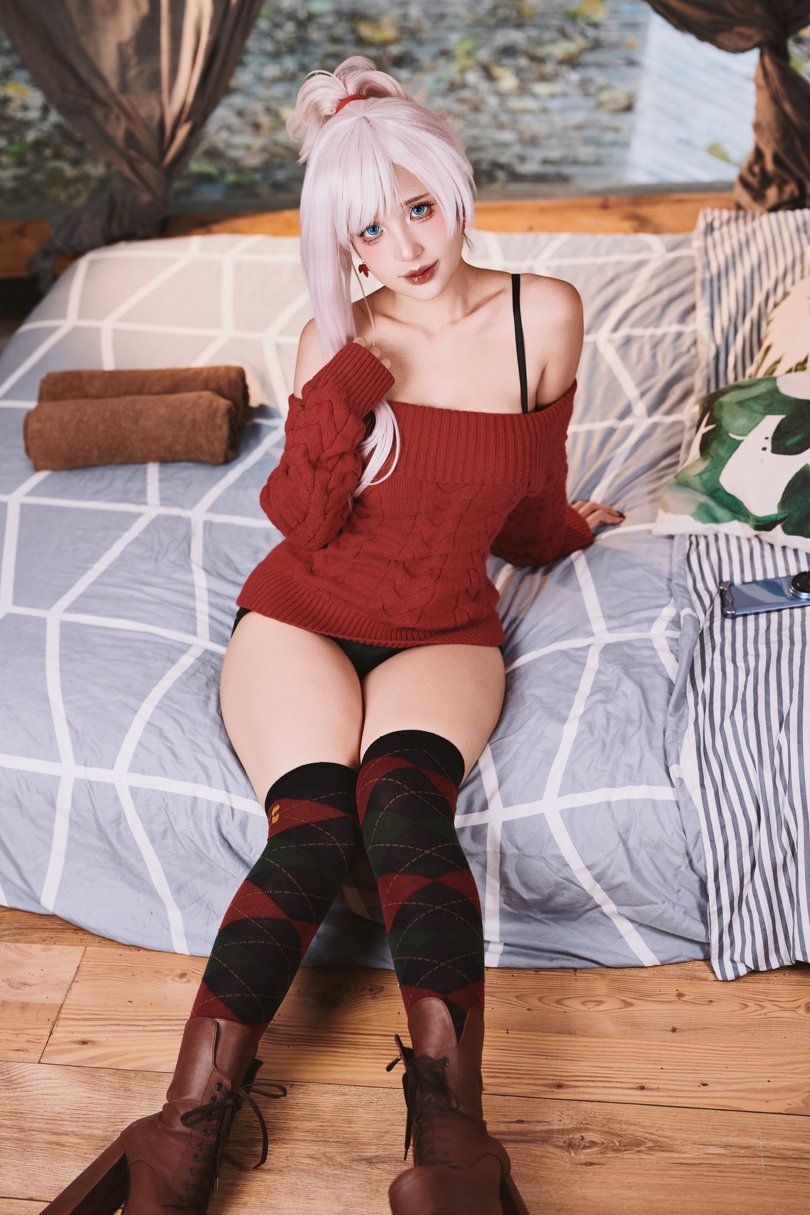 Puy Puy – 家庭主妇武藏 Cosplay 高清写真集（64P-1.02GB）FGO插图1