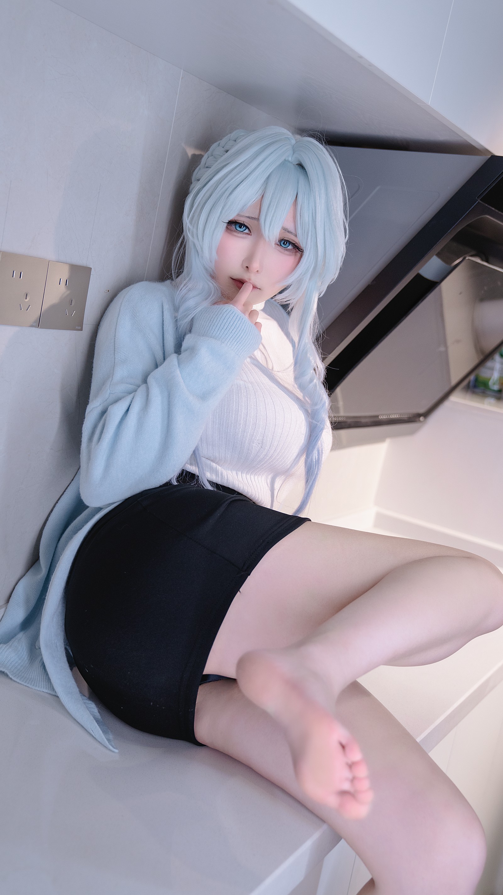樱梨梨 雪女 Cosplay 写真图集｜高清日系风格摄影（32P｜178MB）插图2