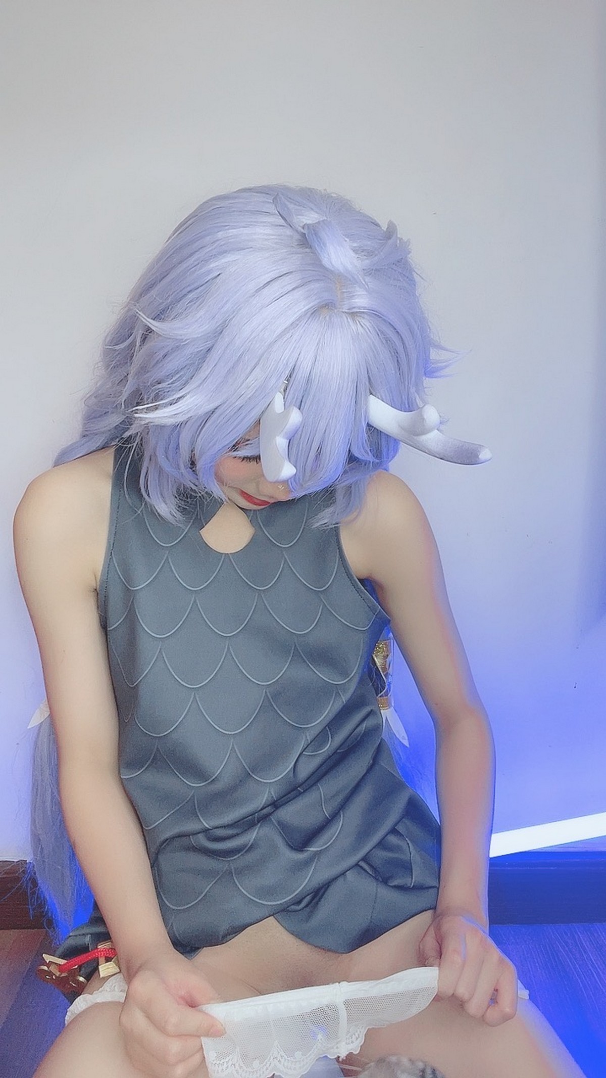 PoppaChan Bailu Cosplay Pack (Honkai Star Rail) – 155 Photos 12 Videos 457MB插图3