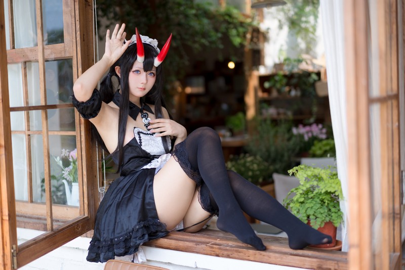 艾西Aiwest 碧蓝航线能代Cosplay写真图集 舰娘高清美图 18P (38.3M)插图6