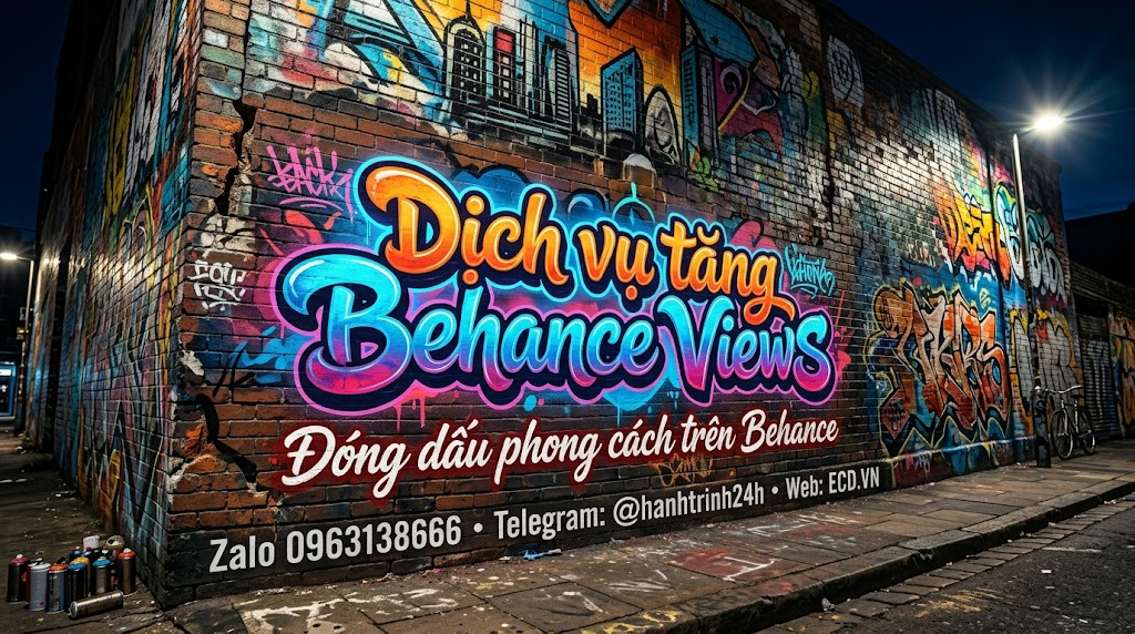 tăng behance views hiệu quả tăng follower