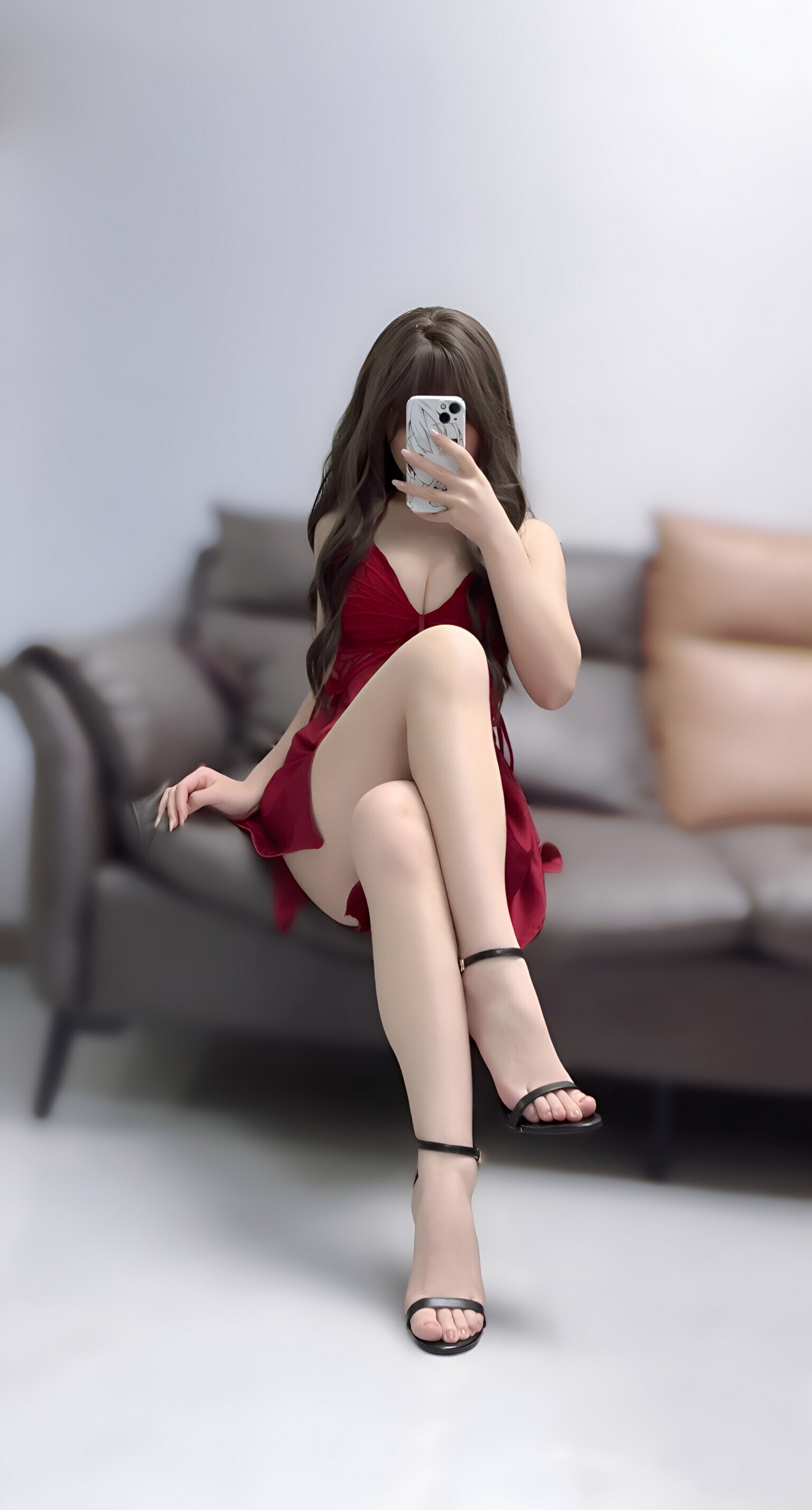 Bangni邦尼 – 圣诞尼尔 红裙御姐 Cosplay 写真集（132P-3V-966MB）插图1