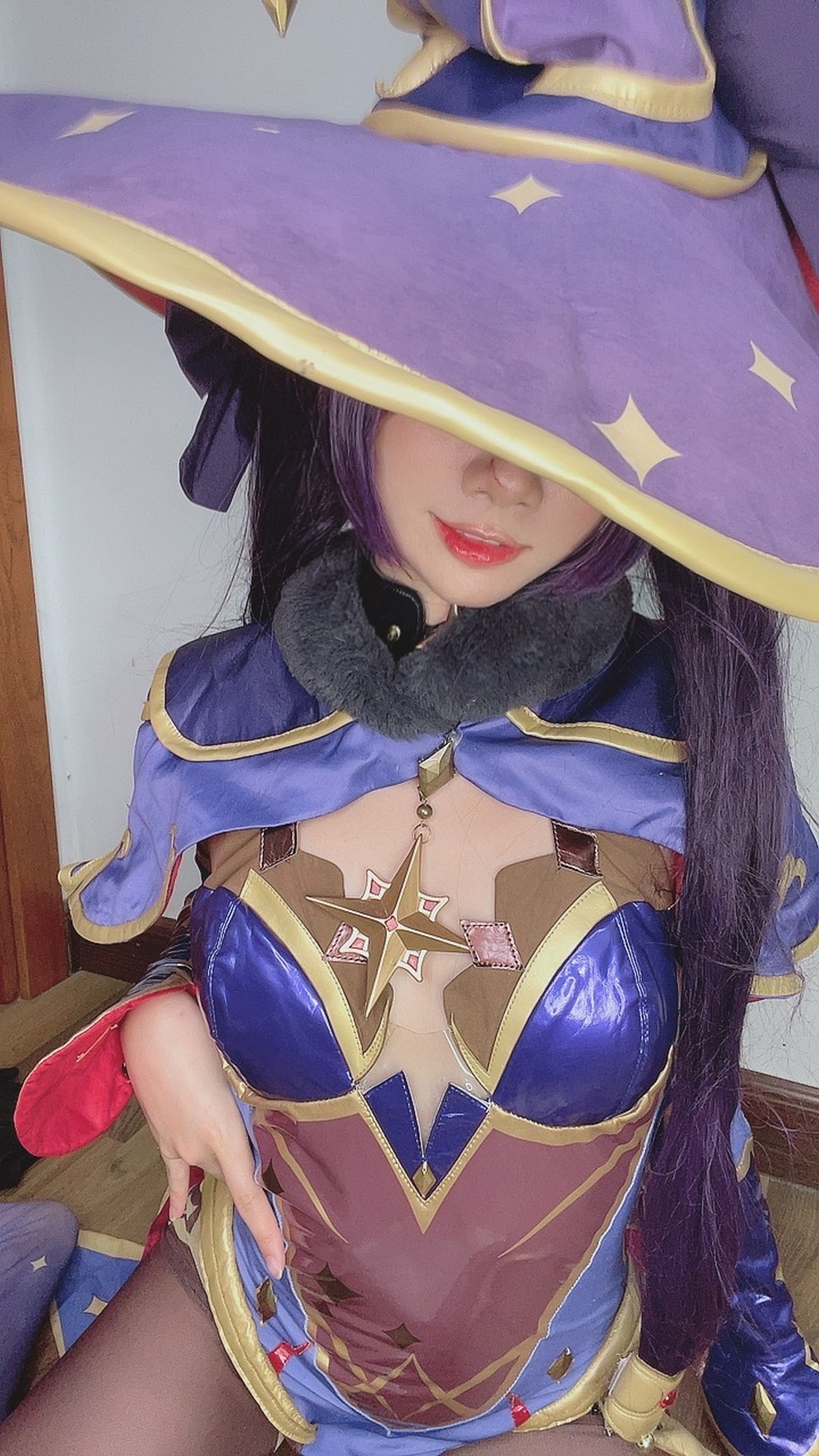 PoppaChan Mona Cosplay (Genshin Impact) HD Set – 53 Photos 20MB插图5