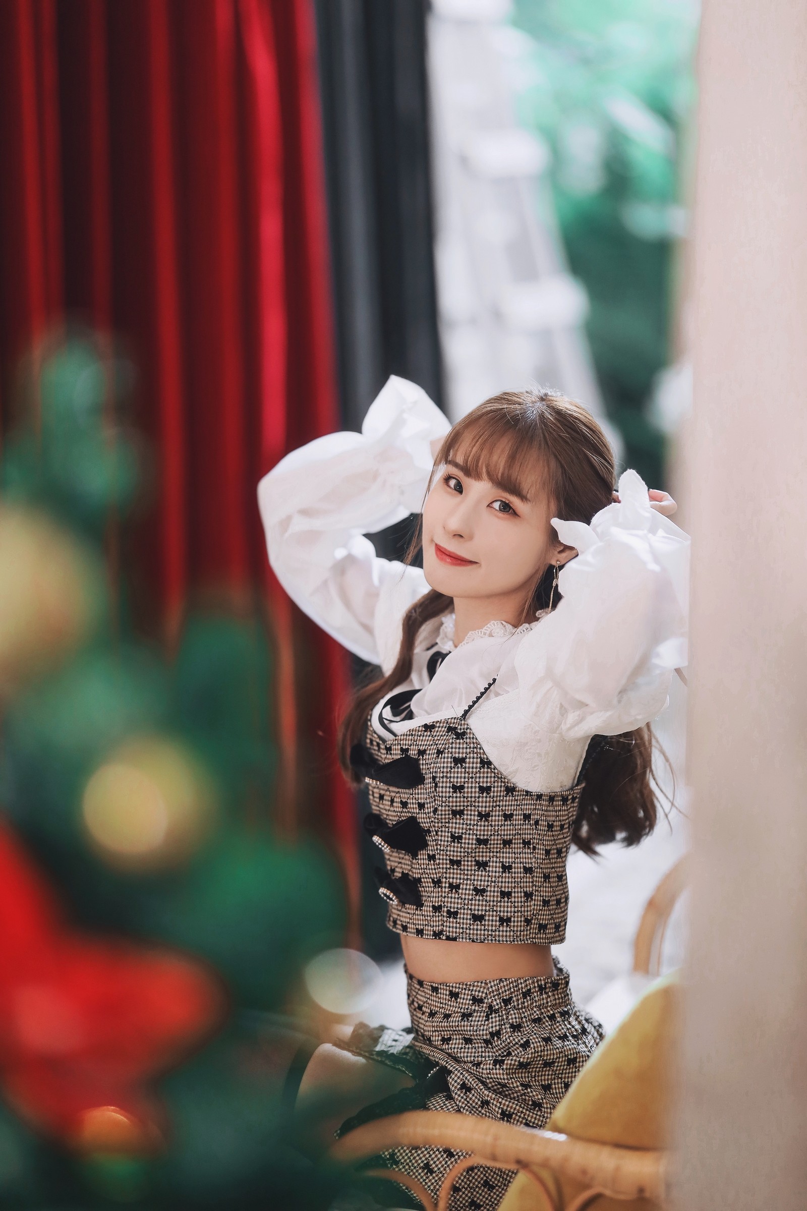 泥泥汝 圣诞主题 A 写真图集｜节日风格高清摄影（50P｜192MB）插图5