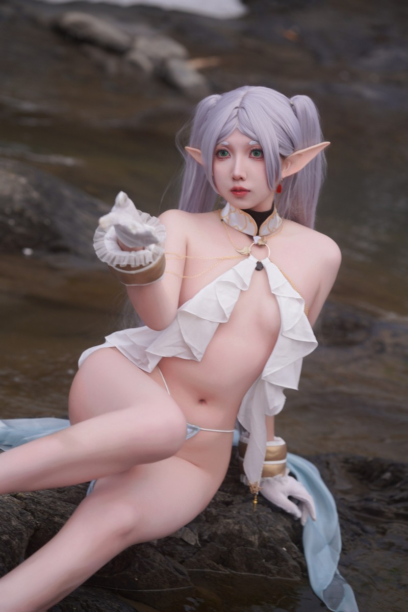 小和甜酒 & 橙风千雅 葬送的芙莉莲 菲伦×芙莉莲 Cosplay 高清图包 [88P-569.1M]插图7