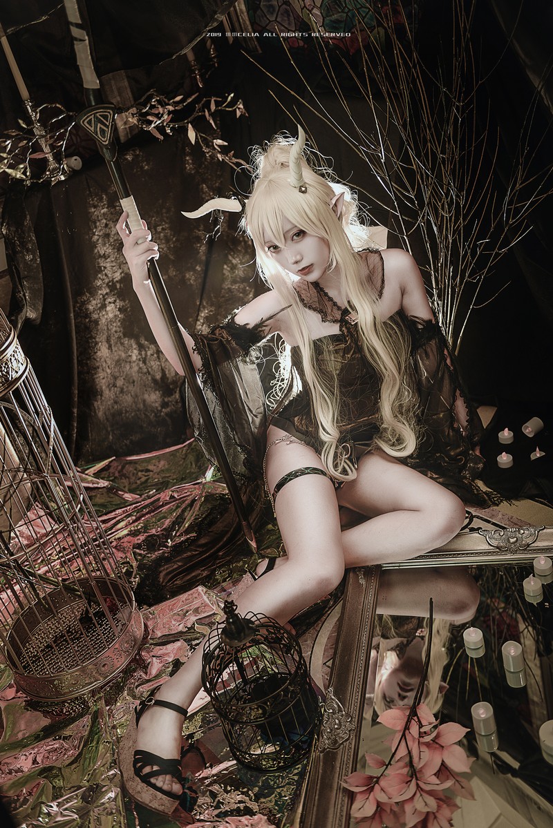 切切Celia 闪灵 Shining Cosplay 明日方舟 写真 12P插图1