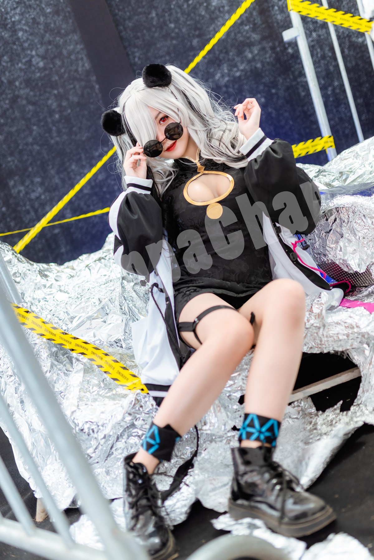 PoppaChan FEater Cosplay (Arknights) – 9 Photos 48MB插图