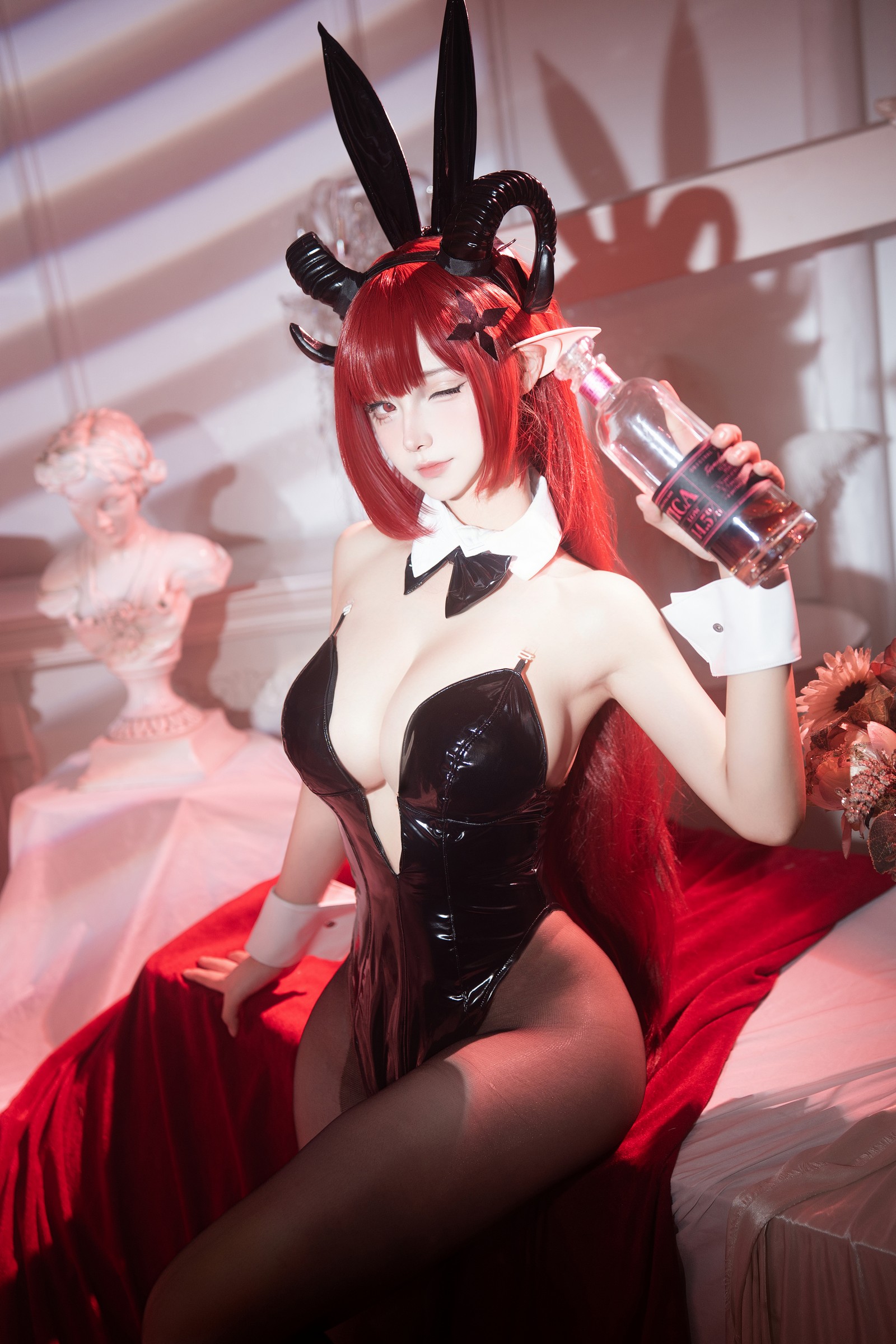 Seya-狮砸 – 25年01月限定 狂三旗袍 Cos 高清写真 2（12P-133.8MB）插图5