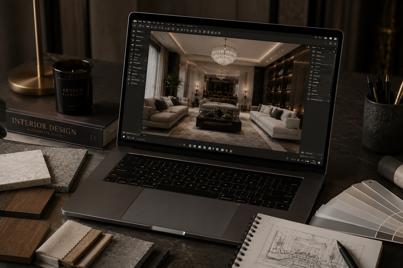 3D interior design