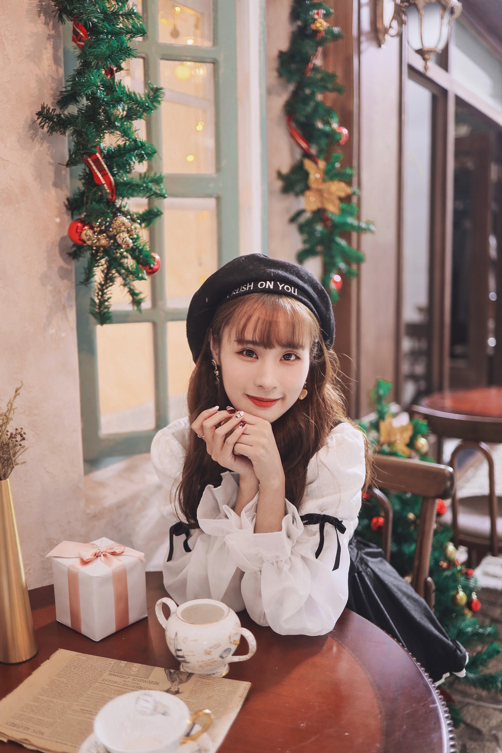 泥泥汝 圣诞主题 A 写真图集｜节日风格高清摄影（50P｜192MB）插图2