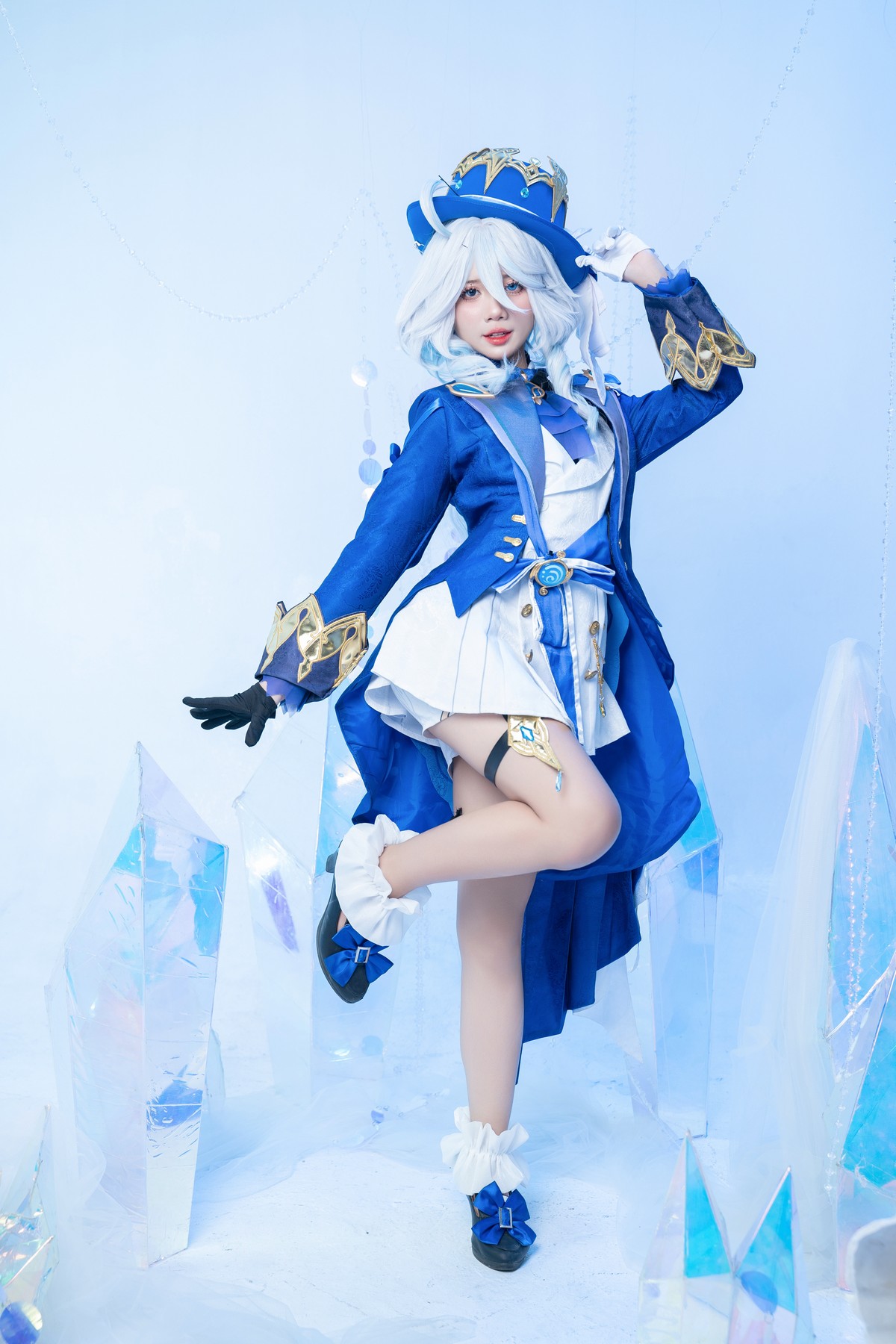 PoppaChan Furina Cosplay (Genshin Impact Fontaine) – 41 Photos 195MB插图1