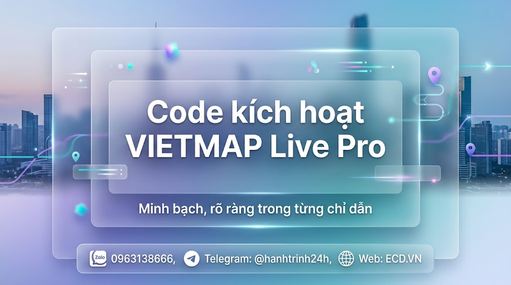 vietmap pro báo cáo hành trình
