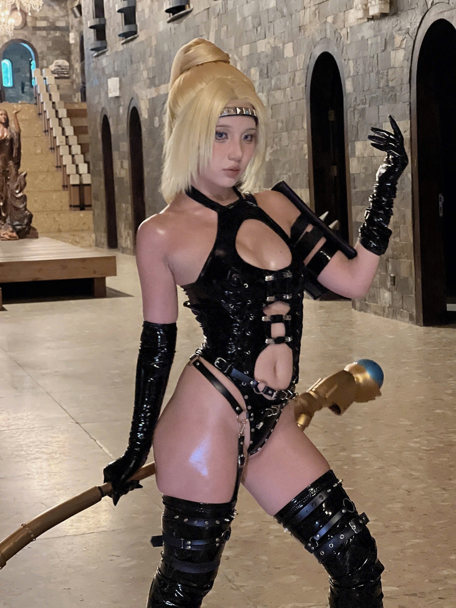 Puy Puy (Puypuychan) – Tsubasa Hanekawa Bakemonogatari Cosplay 高清写真（52P-241.1MB）插图9