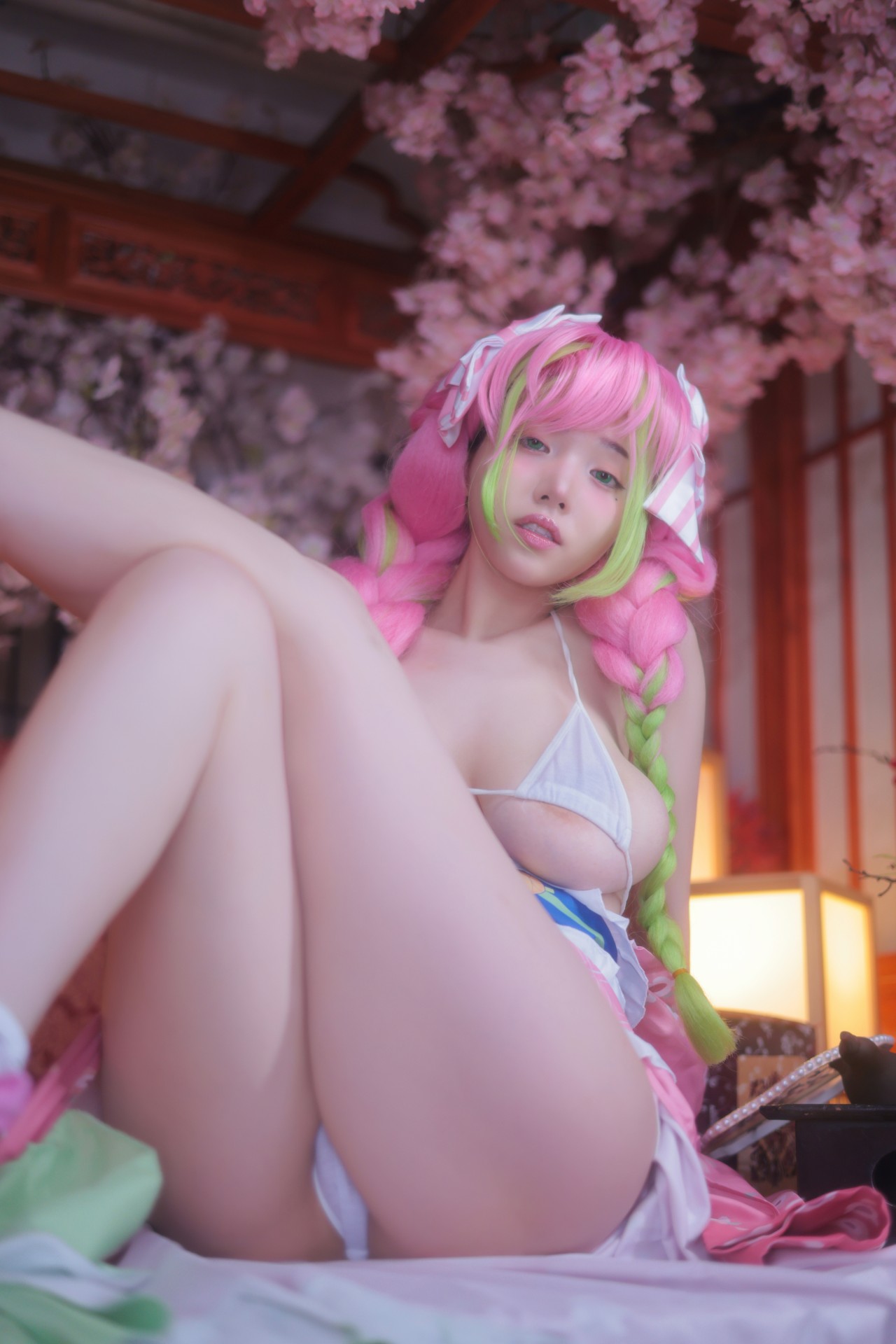 Yeon Woo (연우)，桃色心动！唯美日系场景里的梦幻COS美人插图4