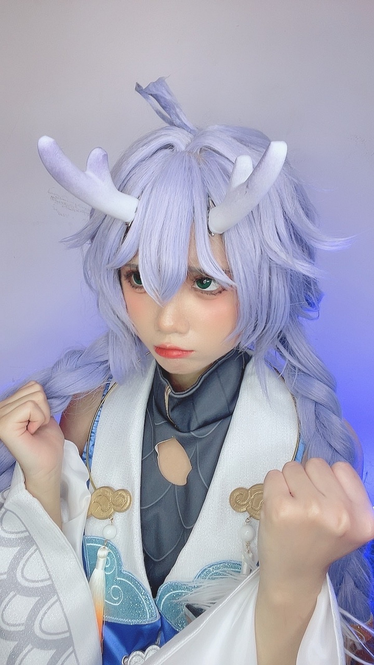 PoppaChan Bailu Cosplay Deluxe (Honkai Star Rail) – 155 Photos 12 Videos 459MB插图5