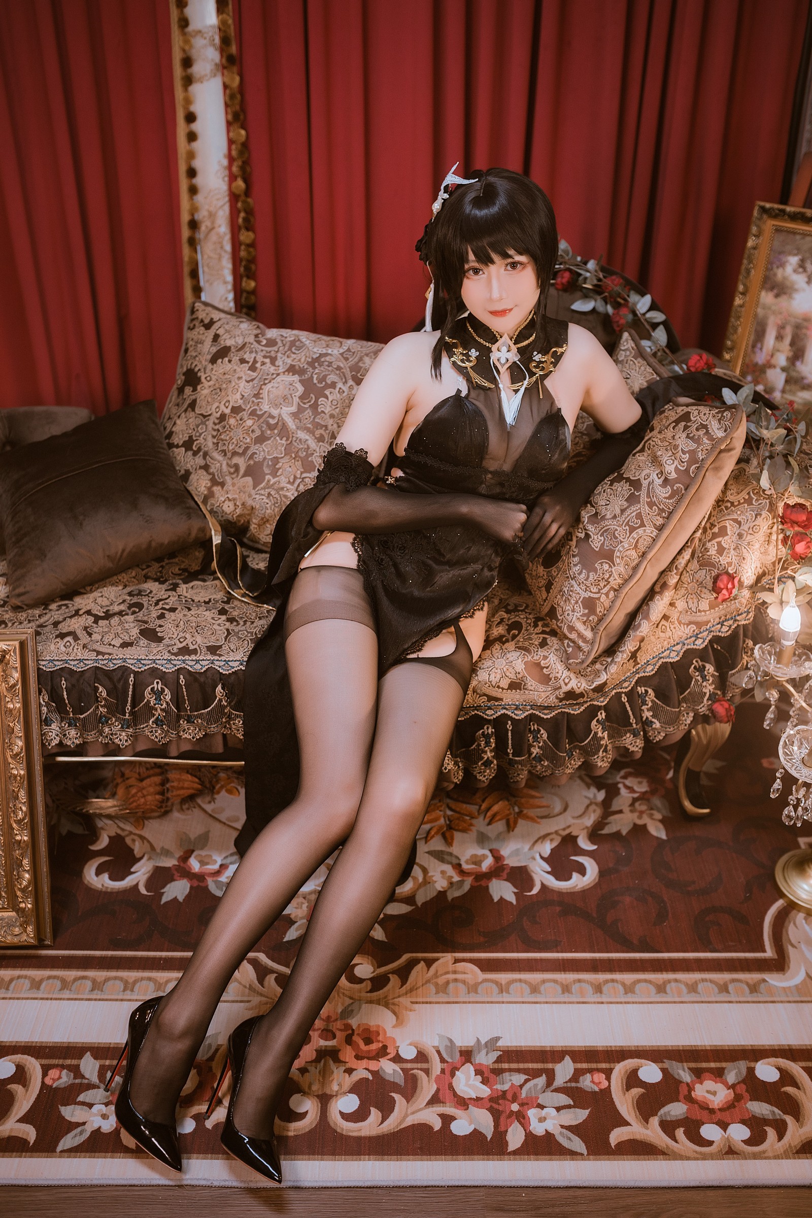兔胖胖min – 碧蓝航线 镇海 Cosplay 高清写真集（40P-119.3MB）插图