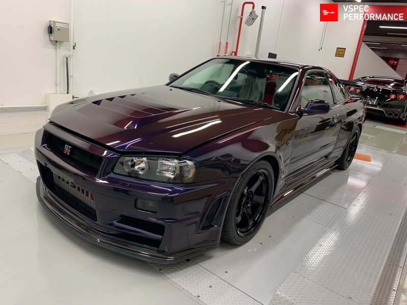 Autoart Skyline Gt R R34 Z Tune Midnight Purple Iii Repaint Diecastxchange Forum