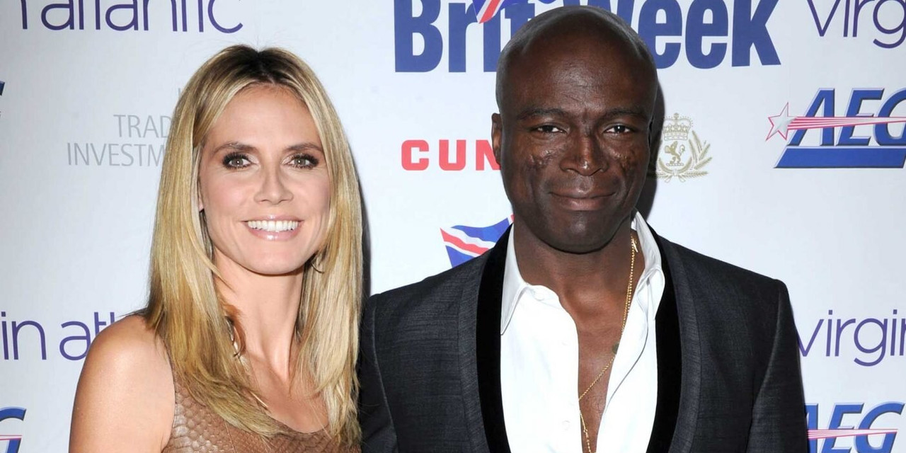 Seal with his ex-wife Heidi
