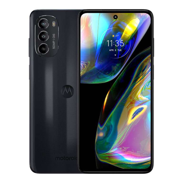 Elektra: Moto G82 5G 6/128GB Libre Negro pagando con BTC 
