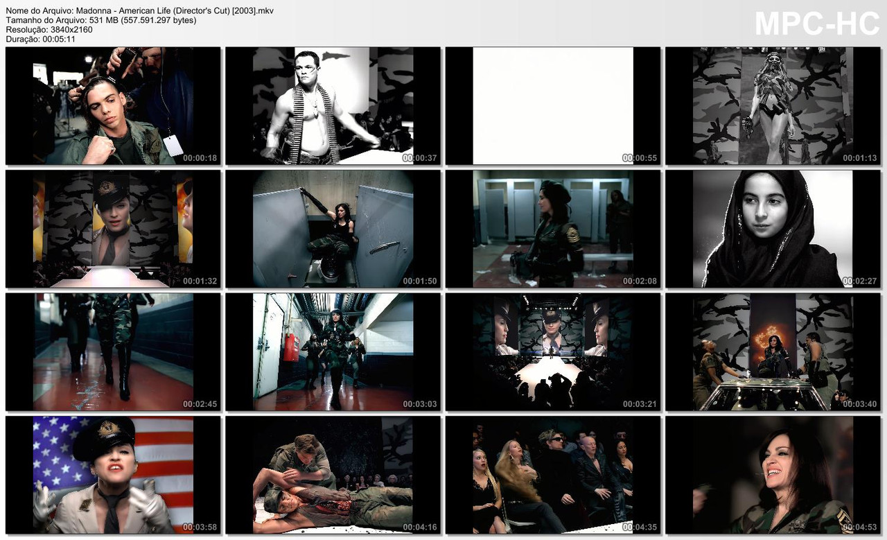 Madonna - American Life (Director's Cut) (Official Video 4K 2160p) [2003]
