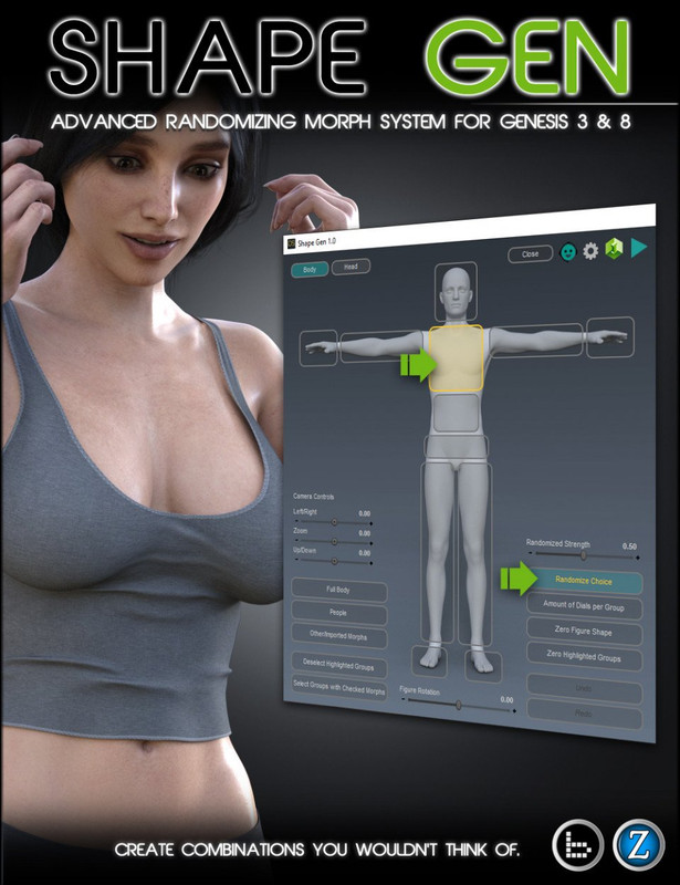 shape gen for genesis 3 and 8 00 main daz3d