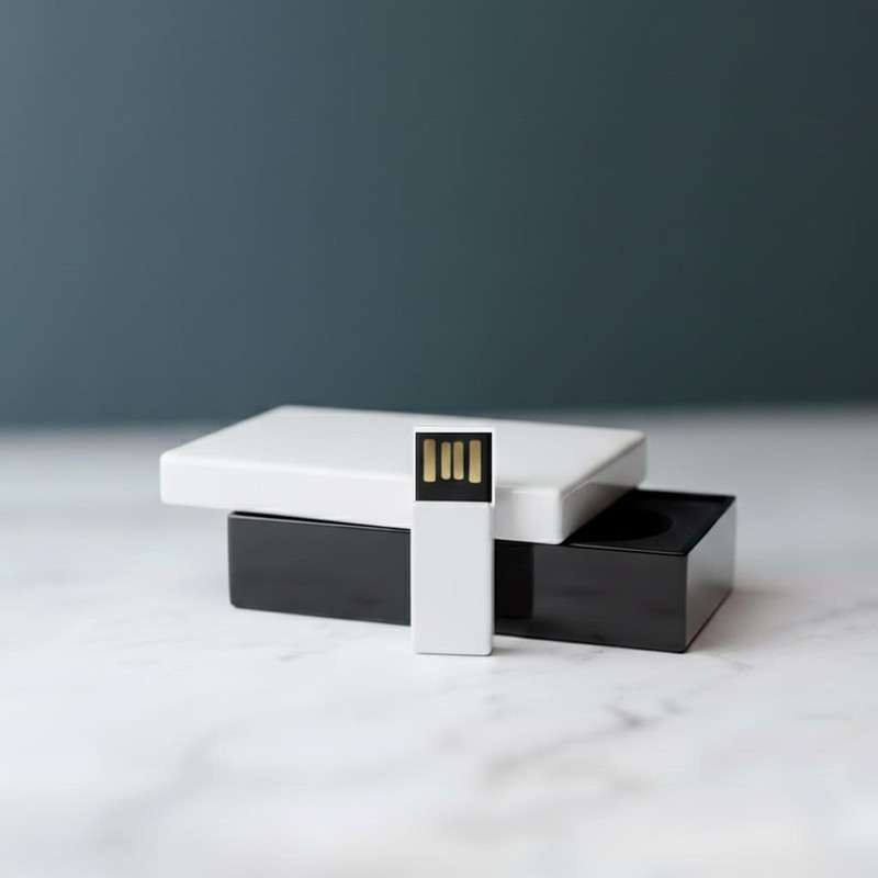 百變扣客製化隨身碟 ︱ S2-F 白色款