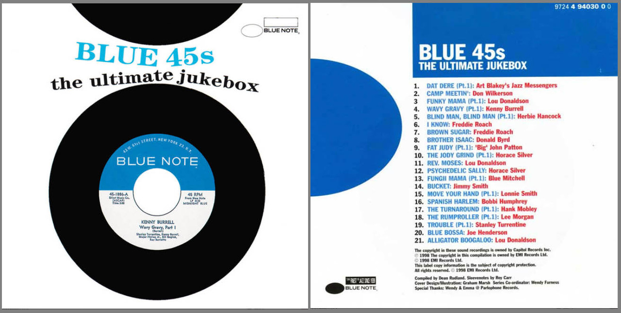 The Blue Note (UK) ‘Blue Series’ 1986 - 2000s | Steve Hoffman Music Forums