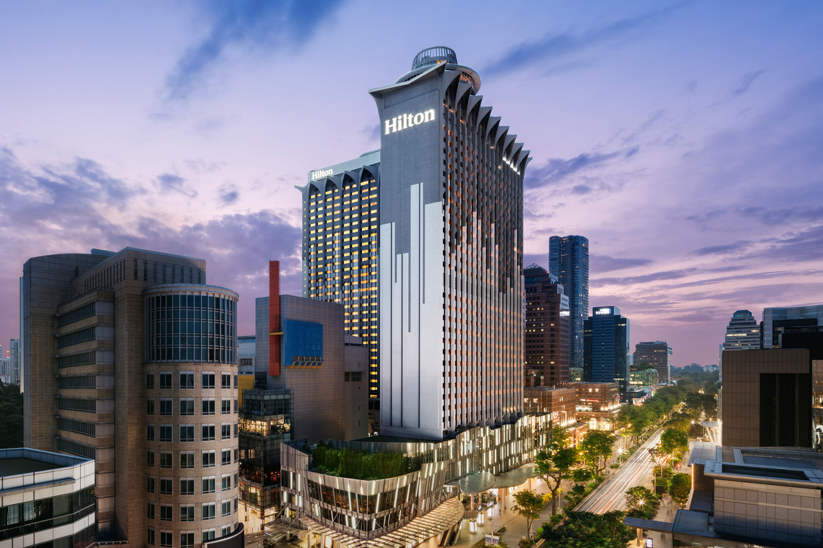 Hilton Singapore Orchard Exterior Hilton Singapore Orchard Exterior