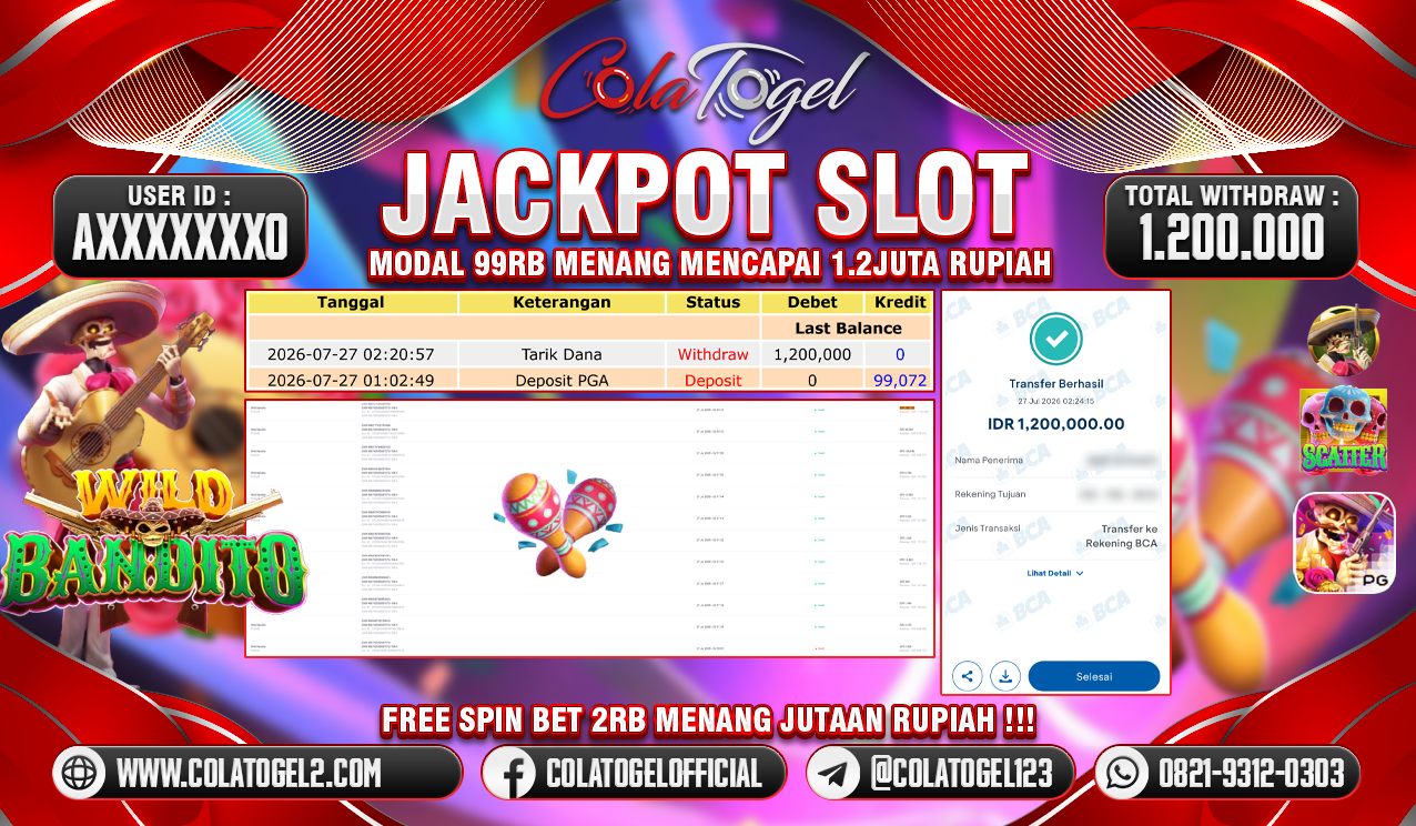 JACKPOT SLOT GACORR!!