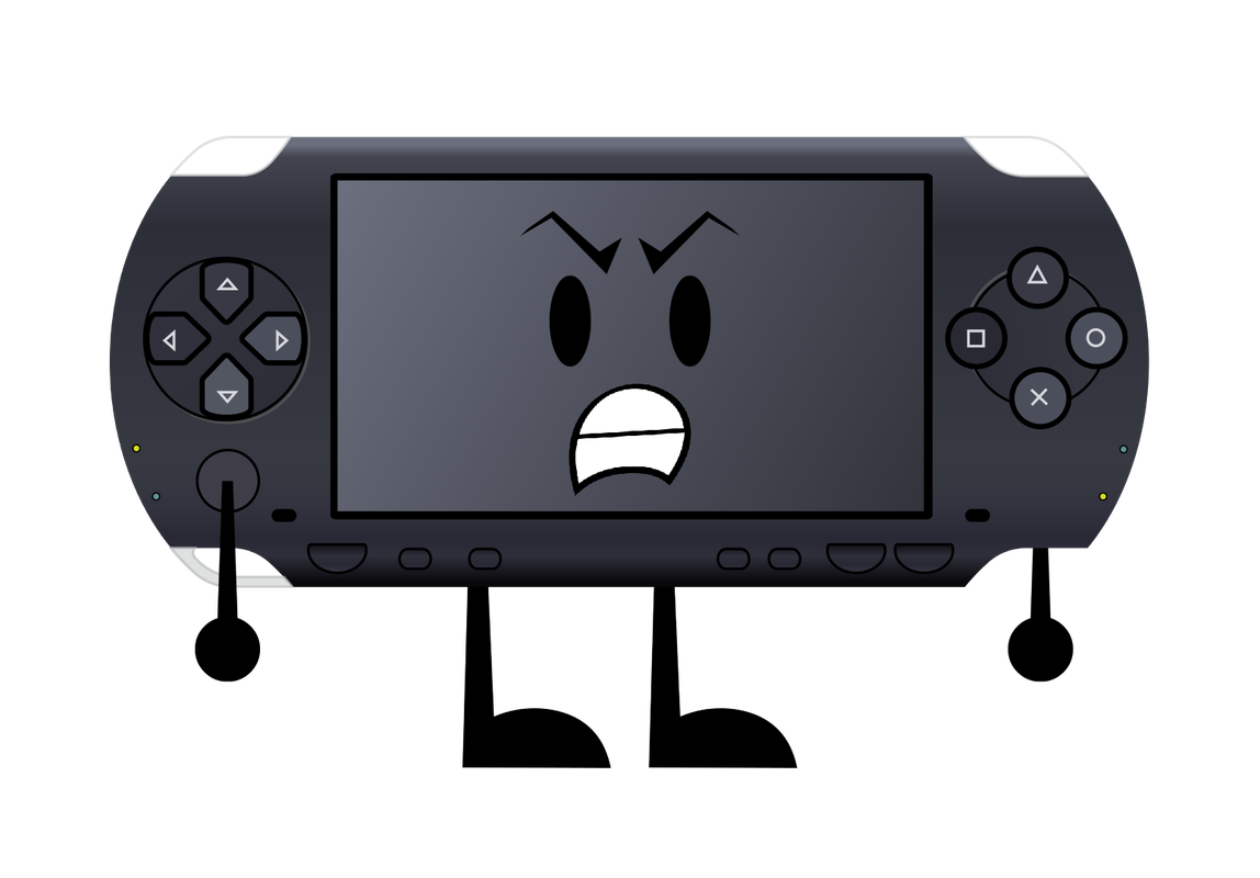 PlayStation Portable (Full Body BFDI Style) - Extreme Angry 2