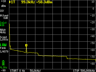 Puc_18_tinysa#2_100K_from118v1_HARM_avg16_repeat1_withrejektor_tinysa_screen_2023-04-18_18-45-30